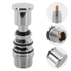 Vanne de dérivation de douche, inverseur d'eau avec mécanisme à ressort, triple robinet de baignoire en cuivre, pour baignoire installation facile (A1001) (Livehomeshop, neuf)