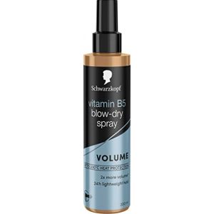 Schwarzkopf Spray coiffant à la vitamine B5 pour cheveux, volume et brillance, tenue 24 heures, spray protecteur de chaleur 100 °C, 200 ml, lot de 1 (Flaviangel, neuf)