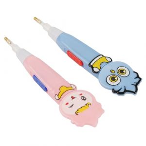 KIT DE STYLO DE BRODERIE DIY POUR PEINTURE DIAMANT POUR LES AMATEURS D'ARTISANAT ET LES DÉBUTANTS (Stylo diamant 2 pièces avec point lumineux,) (Jinguanzhuo, neuf)