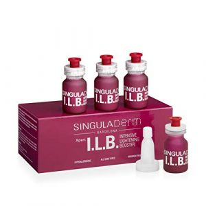 SINGULADERM, BOX POUR 4 VOYAGES XPERT ILB XL FOAM LP 28ML - Sérum dépigmentant ultra concentré à action localisée (perfumeria samra, neuf)