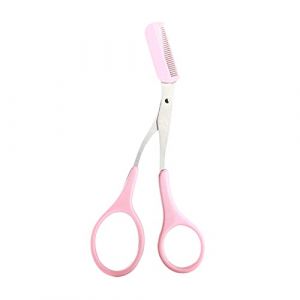 Rasoir Sourcil, Ciseaux Sourcils, Epilateur Sourcil Femmes, 2 En 1 Peigne Taille Des Sourcils, Ciseaux Coupe À Sourcils Avec Peigne Amovible Pour Les Accessoires Maquillage (XJZNSBCSP, neuf)