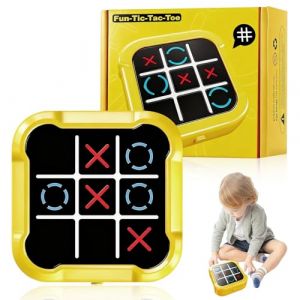 ONGNIUU Tic Tac Toe Bolt Game Console, 4 en 1 Smart Games Console de Jeux Portable, Jeu de Voyage Console Portables pour Enfant et Adultes, Id&eacute;e Cadeau Originale pour Anniversaires et F&ecirc;tes (CIURARU ONLINE MARKET S.R.L., neuf)