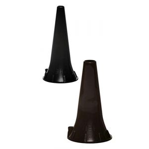 Spéculums auriculaires à usage unique 2,5 mm noir / boîte de 250 (BIOSAMPLE, neuf)