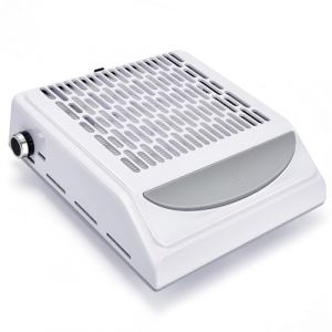 Lnopever 100W Aspirateur Ongles Professionnelle, Avec Filtre Aspirateur Ongle, Vitesse RéGlable Aspirateur Manucure, Pour Onglerie, Manucure, Gravure, Polissage (Blanc) (Wang leng w, neuf)