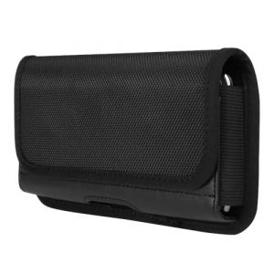 &Eacute;tui de ceinture robuste en nylon pour iPhone 16 Plus, 15 14 13 12 11 Pro Max, Samsung Galaxy S25+ S25 Edge S24+ S23 FE S20 FE A15 A25 A35 A55 Google Pixel 9a, 8a 6 (L) (Jlyifan's Store, neuf)