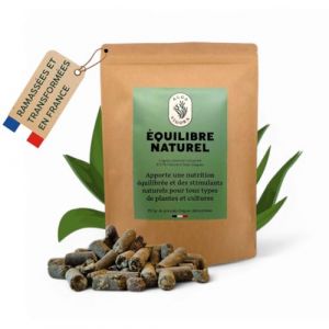 Alga Vigora - Équilibre Naturel - Engrais Naturel & Universel pour une Croissance Équilibrée et Saine - Granulés à base d'Algues Ascophyllum - 850g - Engrais pour potagers, plantes d'intérieures (CarpeXpert, neuf)