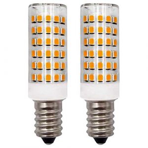 Lot de 2 Ampoules LED E14 Blanc Chaud 12V 4W &Eacute;clairage pour Appareils Mobiles, Camping-Cars, Bateaux, Camions, Veilleuses de Remplacement 30W 40W Ampoule Halog&egrave;ne (pas 230V Ampoule LED) (ZHENMING-LED, neuf)