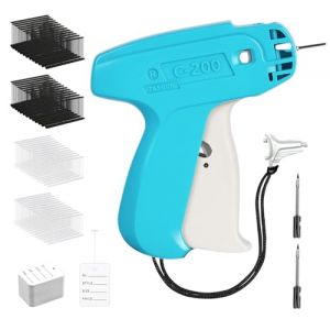 ilauke Kit Pistolet d'étiquette, Pistolet applicateur d'étiquettes Standard pour vêtements avec tête d'épingle (MiGE shop, neuf)