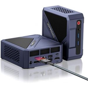 Origimagic Oculink Mini PC Gaming oculus A1, Ryzen 7 7840HS (8C/16T jusqu'&agrave; 5,1 GHz) 32 Go de DDR5/1 To de SSD PCIe 4.0, 8k@60Hz UHD/RJ45 LAN/WiFi 6E/BT5.2/Pre-OS11 PRO, Mini ordinateur de jeux/bureau (Yanhe-PC, neuf)