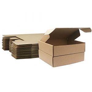10 Pi&egrave;ces Bo&icirc;tes d'exp&eacute;dition en carton ondul&eacute;, petites bo&icirc;tes &agrave; colis 210x100x50mm, bo&icirc;tes postales d'emballage pour les affaires, l'exp&eacute;dition, le stockage ou les cadeaux (YDKJ EU, neuf)