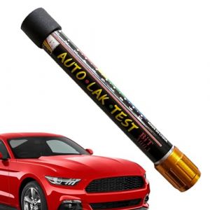 Nizirioo Testeur d'&eacute;paisseur de peinture - Testeur de peinture de voiture - Avec &eacute;chelle de pointe magn&eacute;tique - Testeur de t&ocirc;le - Stylo de film de peinture pour carrosserie - D&eacute;tecteur de chocs (YOUXIUDEDIANPU, neuf)