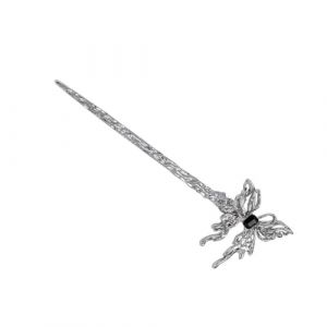 SEWACC Baguette à Cheveux Plissé Vintage Accessoire Coiffure Chinois pour Femmes Baguette Fine pour Coiffures Quotidiennes et Cérémonies Épingle Cheveux Décorative (Quick Research Sha, neuf)