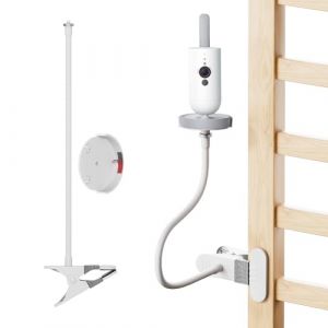 Support de cam&eacute;ra pour b&eacute;b&eacute;, compatible avec Philips Avent SCD923/26, SCD921/26, SCD643/26, SCD951/26 - Support flexible pour appareil photo sans per&ccedil;age - Montage facile pour lit d'enfant et &eacute;tag&egrave;re (Gusfeliz, neuf)