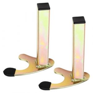 2 adaptateurs de B&eacute;quille d'atelier, supports de b&eacute;quille moto avec griffe en U, adaptateurs de b&eacute;quille moto pour roues, support de griffe moto, b&eacute;quille arri&egrave;re moto (STANMAR CONCEPT, neuf)