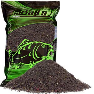 Angel-Berger Magic Baits Method Feeder Mix Nourriture de p&ecirc;che, 1 kg, noir Halibut, 1 kg (Angelshop-Berger, neuf)