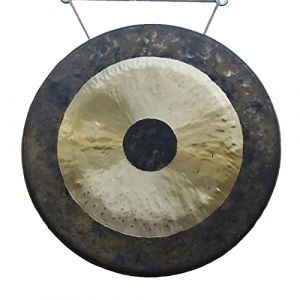 Gongs For La Méditation Et Le Yoga De Guérison Sonore, Gong Chinois En Bronze Avec Aspect Traditionnel Et Vieilli, Belle Qualité De Lavage Scintillante, For L'extérieur, La Terrasse ( Size : 16 Inch ) (PHAV EA, neuf)