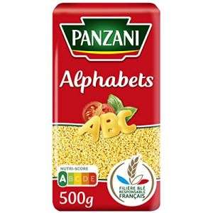 Lot de 3 unit&eacute;s *** PANZANI P&acirc;tes alphabet 500g (La Famille &agrave; Table! - LF&agrave;T!, neuf)