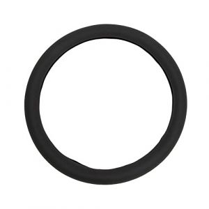 Housse de Volant Silicone Antid&eacute;rapante Universelle JAWSEU, Noir, 40 cm, Couvre Volant Voiture, Protecteur de Volant de Voiture Int&eacute;rieur, Accessoires Auto (Haptre, neuf)