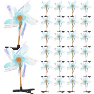 ADOCARN Lot de 50 barrettes à cheveux en forme de moulin à vent : jolies barrettes en forme de moulin à vent, accessoires amusants pour cheveux, pour adolescentes, enfants, filles, fête (Qihmm, neuf)
