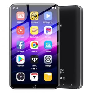 Lecteur MP3 80 Go avec Bluetooth et WiFi, Lecteur MP3 4 Pouces avec Spotify, Lecteur MP4 Android Portable pour Enfants, Lecteur de Musique HiFi, Audible, Deezer, Radio FM, Extension jusqu'&agrave; 1 to (Yunyou Tech, neuf)