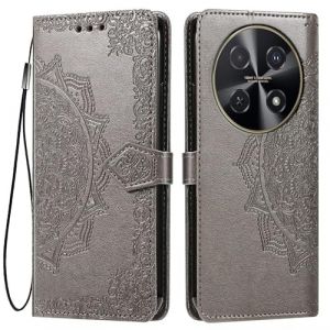 HONLEN Coque pour Honor Magic7 Lite 5G / Honor X9c Etui, (6.78" inches) Premium PU Cuir Portefeuille Magn&eacute;tique Flip Case, 3 Porte-Cartes en B&eacute;quille Cover Gris (HONLEN, neuf)