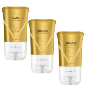 Crème raffermissante pour le cou, crème pour le cou pour l'affaissement et le raffermissement,raffermit et soulève avec un massage à double rouleau, hydratant naturel pour le visage et le corps (3pcs) (doushangdianzi, neuf)