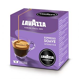 Lavazza A Modo Mio Café Espresso Délicati Soave 16 capsules - Lot de 2 (PENNGUIN-FR, neuf)