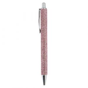 Ziennhu Stylos à bille à paillettes - stylo à bille avec strass,Stylo strass Bling, Stylo d'écriture de mariage pour Noël, demoiselle d'honneur, prise de notes, Stylo à bille en strass (mendie, neuf)