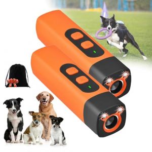 Croqpatte Anti Aboiement, Stop-Croq RéPulseur à Ultrasons pour Chiens, Stop aboiement Chien, Calmez Les aboiements Tout en Douceur, en Une Pression (2pcs) (YiSuoTiYu, neuf)