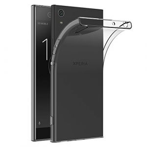 AICEK Coque Sony Xperia XA1, Transparente Silicone Coque pour Xperia XA1 Housse XA1 (5,0 Pouces) Silicone Etui Case (AICEK EU Store, neuf)