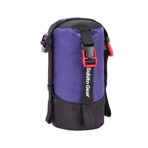 Sac de compression en nylon, ultra l&eacute;ger, sac de rangement pour camping, randonn&eacute;e, voyage, violet (1-2 l) (Sanmum-Shop, neuf)