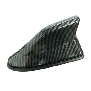 CGEAMDY Décoration D'antenne de Toit D'aileron, Requins Voiture Couverture D'antenne D'aileron de Requin Antennes de Toit Automobile, pour La Plupart des Voitures, Améliorer Le Signal(Fibre Carbone) (CGE Auto, neuf)