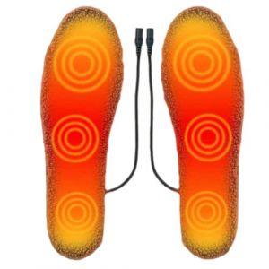 lyanny Semelles chauffantes Rechargeables,Semelles chauffantes Rechargeables pour Chaussures, Semelles chauffantes USB d&eacute;coupables en Laine Polaire, Semelles int&eacute;rieures de Chaussures Souples et (kerans, neuf)