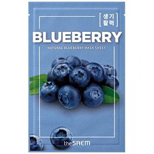 THE SAEM. Masque Facial Natural Blueberry Mask (LTM SHOP, neuf)