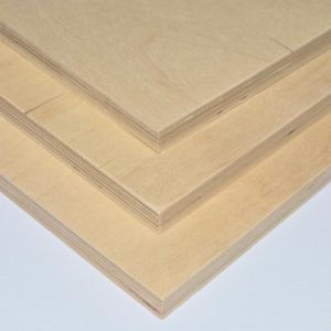 AtHaus Contreplaqué 18mm | Panneaux multiplis | Feuilles de bois | Panneaux en bois | Contreplaqué bouleau | Découpes au choix: 30x30 cm (AtHaus, neuf)