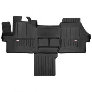 MOTOS Tapis de sol caoutchouc pour Fiat Ducato III 2006-2020 Am&eacute;liorez Votre Confort de Voyage avec Le tapis noir antid&eacute;rapant Auto 3D- tapis voiture Tous Temps pour Voiture, Protection Contre les sal (MOTOS EU, neuf)