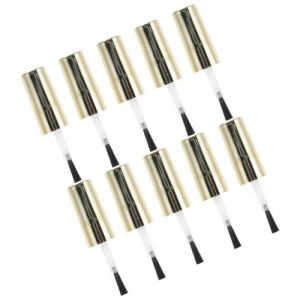 LIFKOME 10 pièces Capsules de Bouteilles Gel avec Brosse Petites Capsules de Remplacement pour à Ongles Caps Légeres et Pratiques pour Gel Polish Bouteilles Ongles Faciles à Utiliser (Yaeerang, neuf)