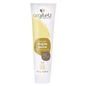 Argiletz - Masque visage argile jaune 100 g (DSTOCK60, neuf)