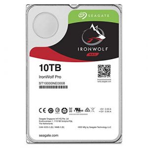 Seagate IRONWOLF Pro ST10000NE0008 10TB SATA 7200 RPM 3.5 256MB 3.5 in, ST10000NE0008 (RPM3.5 256MB 3.5IN) (United Aqua, neuf)