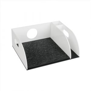 Lot de 4 bo&icirc;tes de nourriture pour insectes - En plastique - Texture plastique - Distributeur de miel (HengYuCai, neuf)