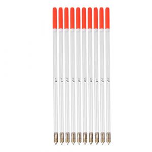 Kit de Bobber de Pêche, Flotteur de Pêche Bobber, 10 Pièces en Plastique Flotteurs de Pêche Bobber Stick Tube Multi-usages Kit D'accessoires pour Appâts d'alimentation de (3.0 (Wannhui, neuf)