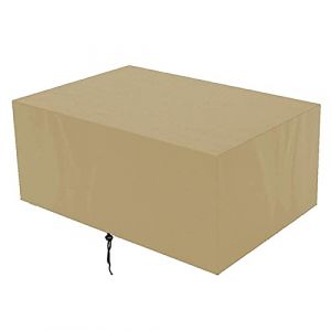 DKLE 155x95x68cm Housse De Protection Imperm&eacute;able pour Meubles De Jardin, Housse De Table Exterieur Rectangulaire, Housse Salon De Jardin Carr&eacute;, B&acirc;che De Protection pour Mobilier (GRUYTRE, neuf)