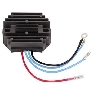 Akozon R&eacute;gulateur de Tension, Redresseur de Tension 12 V, Stabilisateur de Tension en Alliage D'aluminium 66611‑55250 pour Tracteur Kubota B4200 B5100 B6000 B7100 Rs1104 J5000 (huaer2020, neuf)