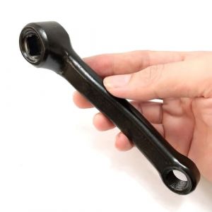 Manivelle de v&eacute;lo d'appartement, trou carr&eacute; de 13 mm, trou rond 1/2&ndash;20, distance de 127 mm, manivelle de v&eacute;lo gauche et droite pour v&eacute;lo d'exercice (manivelle gauche) (GreenandHouse, neuf)