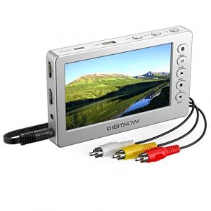 Vidéo Capture, Convertisseur vidéo USB 2.0 1080P 60FPS avec écran OLED de 5 ", Capture d'enregistreur vidéo AV HDMI à partir d'un magnétoscope, DVD, Bandes VHS, Hi8, caméscopes, systèmes de Jeu (TECH COVER SRL, neuf)
