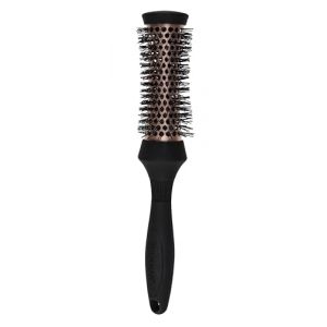 Denman DHH2RRG Brosse à cheveux thermocéramique pour brushing, lissage, boucles définies, volume et lifting des racines Doré rose et noir Taille S (Denman Brush., neuf)