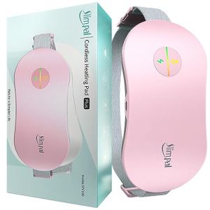 Slimpal Ceinture Chauffante Regle Douloureuse, Ceinture Menstruelle Chauffante, Ceinture Chauffante électrique, Cadeaux Pour Femmes et Filles, Rose (Simply Fitness, neuf)