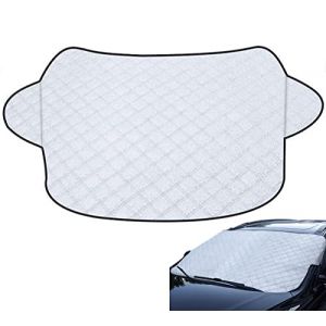 BOBOZHONG B&acirc;che Pare Brise,Couverture Pare Brise Voiture,Bache Anti Givre Voiture,Bache Pare Brise Protection Pliable,Film Anti-Glace Polyvalent, R&eacute;sistant aux UV(180&times;103cm) (LiFangSotre, neuf)
