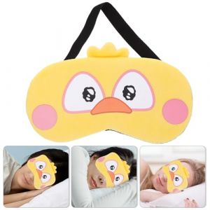 SAFIGLE Masque De Sommeil Pour Yeux Band&eacute;s De Dessin Masque De Sommeil Occultant Masque De Voyage Pour Yeux Masque Pour Yeux Pour Dormir Masque En Peluche Masque De (Grand Di, neuf)