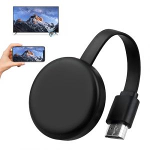 Dongle HDMI sans Fil 5G 1080P WiFi Dongle Screen Mirroring Display Wireless Adaptateur D'affichage sans Fil pour Mac Supporte DLNA Airplay Miracast TV Android iOS Windows (XiYuFeiHui, neuf)